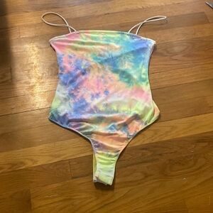 Rue 21 rainbow bodysuit